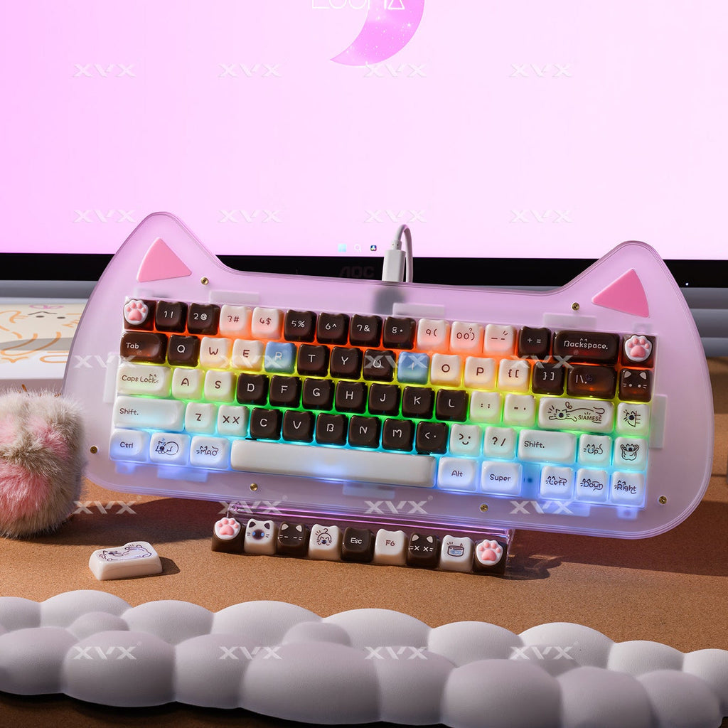 XVX House Cat Themed MAO Profile 149-Key Keycap Set