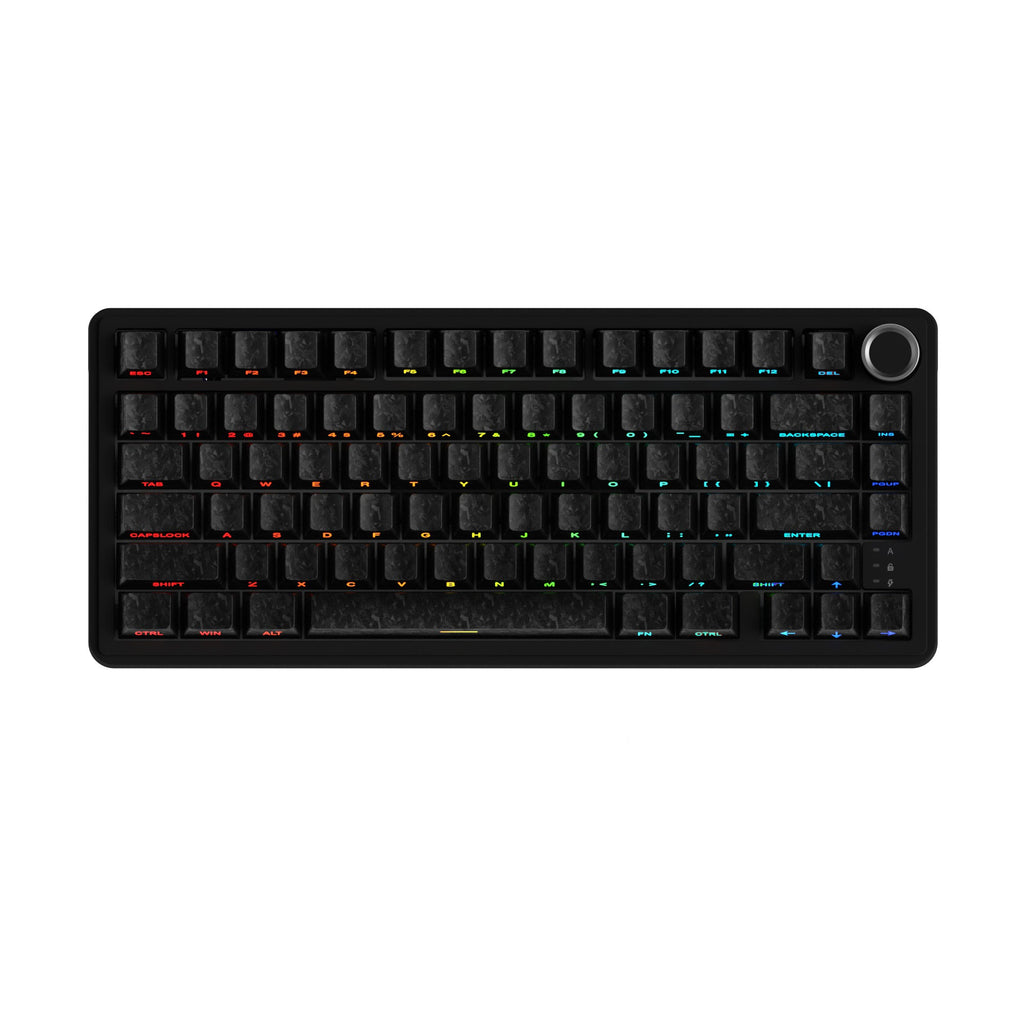 XVX M75 Lumina 75% Tri-Mode RGB Mechanical Keyboard with Knob