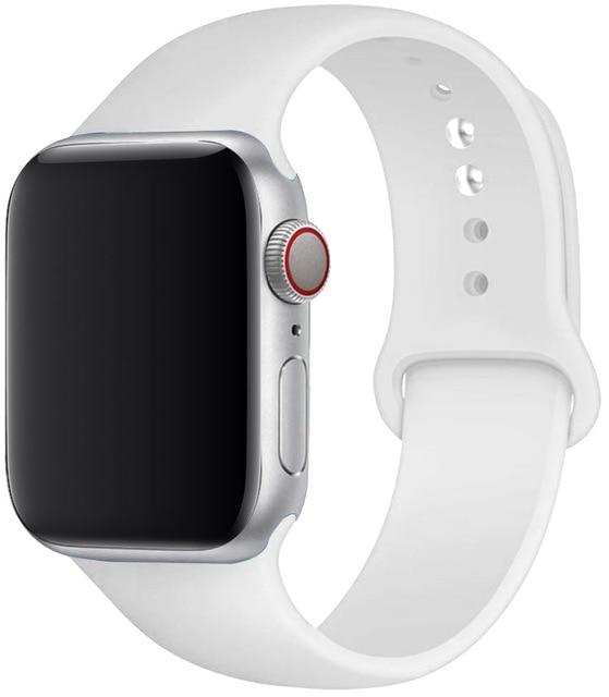 Silicone Strap Apple Watch Bands